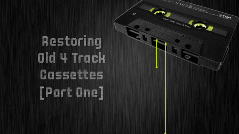 Mixing 4 Track One